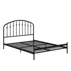Remi Metal Platform Bed Frame Black - Room & Joy -HOMCOM Store GUEST 4506b6b3 e130 41d1 b750 bc196ba9d4c1
