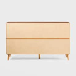 Mid-Century Modern Contoured 6 Drawer Dresser - Saracina Home -HOMCOM Store GUEST 45f756ac 174e 43d2 a67f 5545f928b62e