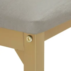 Set Of 4 Devoe Metal Upholstered Dining Chairs - Inspire Q 15 Set Of 4 Devoe Metal Upholstered Dining Chairs - Inspire Q -HOMCOM Store GUEST 4603e870 4698 4eb2 859a ffdbe1f43199