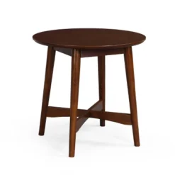 Behrens Mid-Century Modern Wood End Table - Christopher Knight Home -HOMCOM Store GUEST 4664700e 6f30 4307 b432 b06ca3b98c1c
