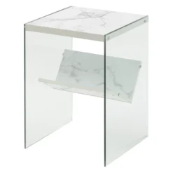 SoHo End Table With Shelf - Breighton Home -HOMCOM Store GUEST 47610308 5482 492d 82a7 45135f6e1423