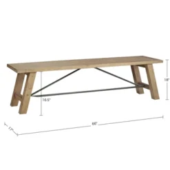 Sonoma Dining Bench -HOMCOM Store GUEST 47baaf55 7cd1 41a2 a426 523e419c2c47