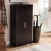 Marine Wenge Finished 2 Door Wood Entryway Shoe Storage Cabinet Brown - Baxton Studio 2 Marine Wenge Finished 2 Door Wood Entryway Shoe Storage Cabinet Brown - Baxton Studio -HOMCOM Store GUEST 48130a06 ac07 47da 8ae5 0eec21713f06