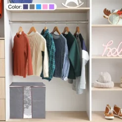 Unique Bargains Storage Bag Comforters Bags Foldable Containers With Handle & Zipper 11 Unique Bargains Storage Bag Comforters Bags Foldable Containers With Handle & Zipper -HOMCOM Store GUEST 48637f93 901e 4159 bc09 ac02abf69b61