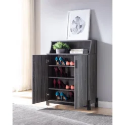 Haynes Storage Cabinet Dark Gray - HOMES: Inside + Out -HOMCOM Store GUEST 4880b2c9 409e 4755 97b8 990f88296315