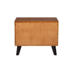 Mid-Century Modern 2 Drawer Nightstand Walnut - Linon -HOMCOM Store GUEST 4a06074b d273 4dce bbf0 8840fca0f17e