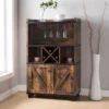 Lamage Wine Cabinet Buffet With Wine Rack - HOMES: Inside + Out 1 Lamage Wine Cabinet Buffet With Wine Rack - HOMES: Inside + Out -HOMCOM Store GUEST 4aa3d857 f31c 44f1 bd64 4775b0e12d51