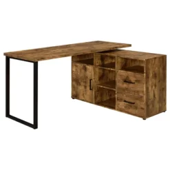 Hertford 2 Drawer L-Shape Desk - Coaster -HOMCOM Store GUEST 4aa70a25 1083 4162 8af2 58cd51bc140d