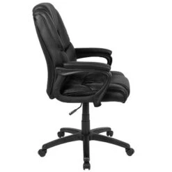 Flash Furniture Flash Fundamentals Big & Tall 400 Lb. Rated LeatherSoft Swivel Office Chair With Padded Arms 19 Flash Furniture Flash Fundamentals Big & Tall 400 Lb. Rated LeatherSoft Swivel Office Chair With Padded Arms -HOMCOM Store GUEST 4b1946e7 5477 4842 ba9f 5dc39e4ff9c4