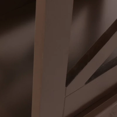 Vernon Contemporary 2 Shelf Side Table Dark Walnut - Christopher Knight Home 9 Vernon Contemporary 2 Shelf Side Table Dark Walnut - Christopher Knight Home - Image 7