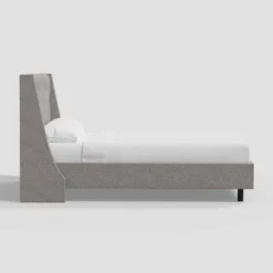 Gilford Wingback Platform Bed In Boucle - Threshold™ -HOMCOM Store GUEST 4ba06d86 4589 4142 8eb2 c5b0e1ea40bf