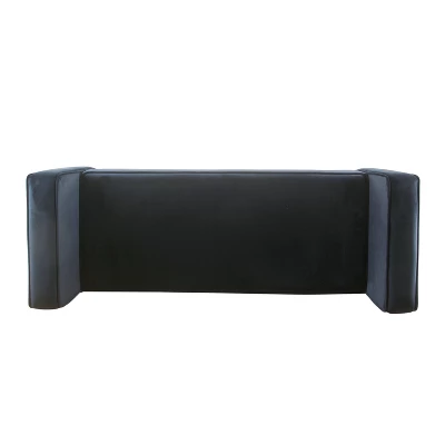 Rimo Velvet Storage Bench - Homepop 4 Rimo Velvet Storage Bench - Homepop - Image 3