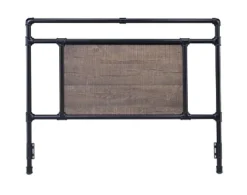 Glenwillow Home Exmore Metal Headboard In Matte Black Or Antique Brass -HOMCOM Store GUEST 4c4b40f9 3290 4b60 8322 132d6090f12a