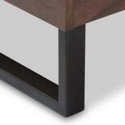 Mitchell Rustic Industrial Walnut Wood Black Faux Leather Metal Platform Bed Dark Bronze - Baxton Studio 14 Mitchell Rustic Industrial Walnut Wood Black Faux Leather Metal Platform Bed Dark Bronze - Baxton Studio -HOMCOM Store GUEST 4c4d3451 2657 4075 8083 2d5be055ceb6