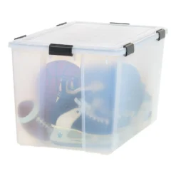 IRIS USA WEATHERPRO Airtight Plastic Storage Bin With Lid And Seal And Secure Latching Buckles 30 IRIS USA WEATHERPRO Airtight Plastic Storage Bin With Lid And Seal And Secure Latching Buckles -HOMCOM Store GUEST 4c7b71c0 8740 4a6f a6ff bd8d316ab6ee