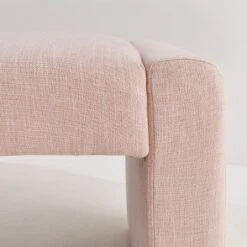 Kaia 47" Contemporary Farmhouse Linen Fabric Waterfall Upholstered Bench-The Pop Maison -HOMCOM Store GUEST 4c805270 77b4 4e23 a7d1 537fda327725