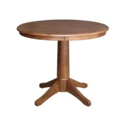 Ely Round Top Pedestal Distressed Oak - International Concepts 10 Ely Round Top Pedestal Distressed Oak - International Concepts -HOMCOM Store GUEST 4d0f917a 9382 4b57 9d64 81876628bd99