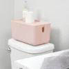 Cade Lidded Storage Bin Blush - IDESIGN 2 Cade Lidded Storage Bin Blush - IDESIGN -HOMCOM Store GUEST 4d5982ec a14f 4b09 8458 50c12f331de2