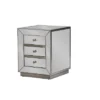 Currin Contemporary Mirror 3 Drawer Nightstand Silver - Baxton Studio 1 Currin Contemporary Mirror 3 Drawer Nightstand Silver - Baxton Studio -HOMCOM Store GUEST 4ee47d80 7ff9 421e bb5b 67fc3ef75153