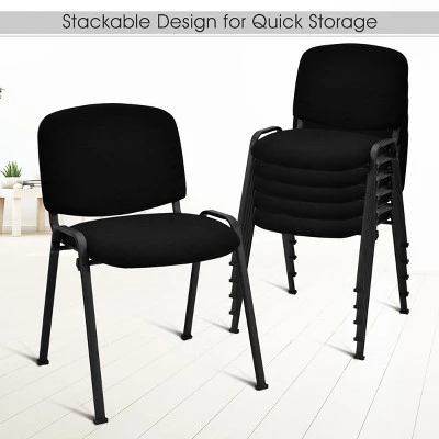 Costway Set Of 5 Conference Chair Elegant Design Office Guest Reception 7 Costway Set Of 5 Conference Chair Elegant Design Office Guest Reception - Image 5