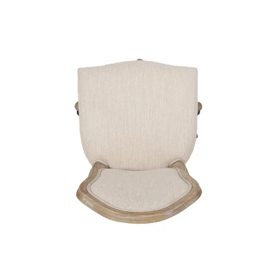 Scilley French Country Upholstered Swivel Office Chair - Christopher Knight Home 9 Scilley French Country Upholstered Swivel Office Chair - Christopher Knight Home - Image 7