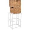 BirdRock Home Seagrass 2-Tier File Cubby Cabinet - Natural -HOMCOM Store GUEST 52c9f87f 6fa3 4113 8681 6fcffd057aeb