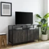 Jacobsen TV Stand For TVs Up To 55" Dark Gray - Crosley