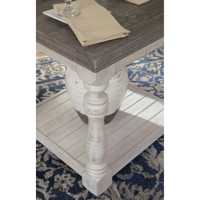 Havalance End Table Gray/White - Signature Design By Ashley 4 Havalance End Table Gray/White - Signature Design By Ashley - Image 2