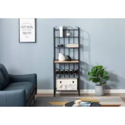 Praha Bakers Rack Black - Boraam -HOMCOM Store GUEST 539b00c5 e3ab 45e8 9597 c3e788ab660c