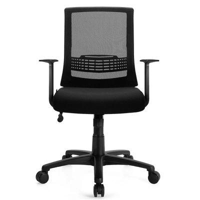 Costway Height Adjustable Mesh Office Chair Task Chair W/Lumbar Support 11 Costway Height Adjustable Mesh Office Chair Task Chair W/Lumbar Support - Image 9