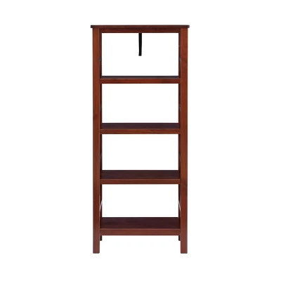 Titian 4 Shelf Bookcase - Linon 4 Titian 4 Shelf Bookcase - Linon - Image 2