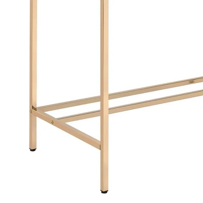 42" Midriaks Writing Desk Navy Blue/Gold Finish - Acme Furniture 6 42" Midriaks Writing Desk Navy Blue/Gold Finish - Acme Furniture - Image 4