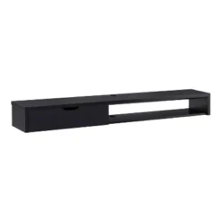 Roundhouse 1 Drawer Floating Console Fits Tv's Up To 65" - HOMES: Inside + Out -HOMCOM Store GUEST 556d18b0 99d5 471e 92c2 1b0acef4d99c