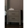 Alix Wood 2 Drawer Nightstand Gray Stone - Abbyson Living -HOMCOM Store GUEST 559d077c b594 462d b3a5 9ba9c22183e9
