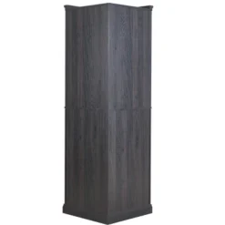 Home Source Corner Bar Cabinet With Rotating Wine Rack -HOMCOM Store GUEST 56f9d392 9e16 4319 9251 2267be6efea8