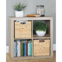 MDesign Large Woven Hyacinth Home Storage Basket For Cube Furniture, 2 Pack 13 MDesign Large Woven Hyacinth Home Storage Basket For Cube Furniture, 2 Pack -HOMCOM Store GUEST 577f97e3 4f04 4205 b8e8 5d4b60f6fb53