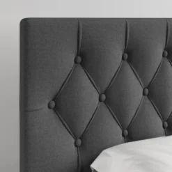 Henley Linen Tufted Upholstered Platform Bed With Storage Drawers - Eco Dream -HOMCOM Store GUEST 57f09058 2e0a 4315 a7c6 1c8526563e99