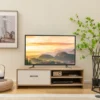 Costway Mid-Century TV Stand Media Entertainment Center Console With Drawer & Open Shelf -HOMCOM Store GUEST 59887c19 0278 433a 8c12 6d5fa2b7552b