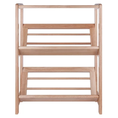 30.10" Juliet Book Shelf Natural - Winsome 3 30.10" Juliet Book Shelf Natural - Winsome