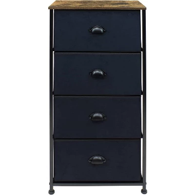 Sorbus Nightstand With Drawers For Home Bedroom Etc Brown 6 Sorbus Nightstand With Drawers For Home Bedroom Etc Brown - Image 4