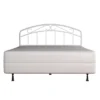 Jolie Metal Arched Scroll Design Headboard And Bed Frame White - Hillsdale Furniture -HOMCOM Store GUEST 5ac63cac 687f 4b28 8360 4ce7de4f85bb