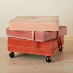 Marin Stackable Pouf With Casters - Opalhouse™ Designed With Jungalow™ -HOMCOM Store GUEST 5b1e48d3 e783 4991 9407 d41d430d95f6