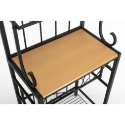 Praha Bakers Rack Black - Boraam -HOMCOM Store GUEST 5b2e4e7a 33ef 4133 b1a4 84c5a3788318