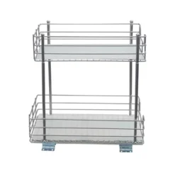Household Essentials 12" 2-Tier Pantry Organizer Nickel 10 Household Essentials 12" 2-Tier Pantry Organizer Nickel -HOMCOM Store GUEST 5b93ed4b 312c 4a88 8dbd 0ff145823e0c
