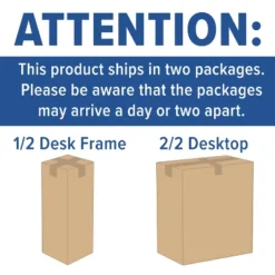 Flash Furniture Electric Height Adjustable Standing Desk - Table Top 48" Wide - 24" Deep -HOMCOM Store GUEST 5be2a6b3 e940 49cb b86e 1a76890668cd