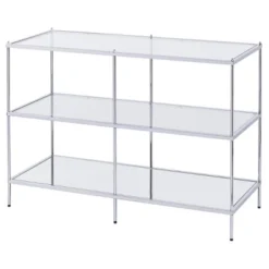 Benton Glam Mirrored Console Table - Chrome - Aiden Lane -HOMCOM Store GUEST 5c2f298f 77d6 4fe7 a812 4141f6e4f0a9