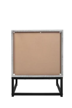 Adams 2 Drawers Cement Nightstand With Storage - The Pop Maison -HOMCOM Store GUEST 5ca10fff a5dd 4ec2 bb9e 6b6634cb7eae