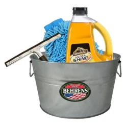 Camco Behrens 5 Gallon Round Galvanized Weatherproof Steel Tub With Wire Handle And Offset Bottom For Indoor Home And Outdoor Garden Use, Silver 8 Camco Behrens 5 Gallon Round Galvanized Weatherproof Steel Tub With Wire Handle And Offset Bottom For Indoor Home And Outdoor Garden Use, Silver -HOMCOM Store GUEST 5df68b49 4b99 40b2 ba3a 1eb17a64acb3