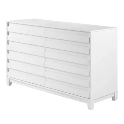 Ilya Solid Wood Modern Panel Front 6 Drawer Dresser - Saracina Home -HOMCOM Store GUEST 5e59bb76 166e 4806 9158 aec603729e42