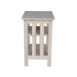 International Concepts Mission Printer Stand Unfinished -HOMCOM Store GUEST 5e63cfe0 0cfe 4a1e b4d7 662a6470a72d